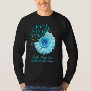 Faith Hope Liebe Trigeminal Neuralgie Bewusstsein T-Shirt