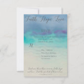 Faith Hope Liebe UAWG Reply Card Einladung (Vorderseite)