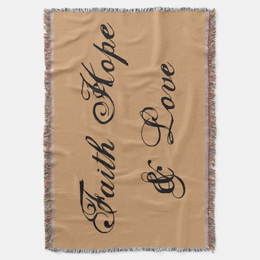 Faith Hope Liebe Winter Peace Party Showbüro Decke (Vorderseite Vertikal)