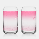 'Faith Hope Love' Breast Cancer Awareness Dosenglas (Vorderseite)