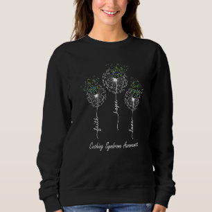 Faith Hope Love Cushing-Syndrom-Bewusstsein Sweatshirt