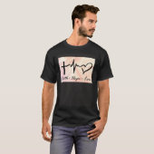 Faith Hope Love Expression Affection Christian Rel T-Shirt (Vorne ganz)