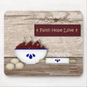Faith Hope Love Mousepad (Vorne)
