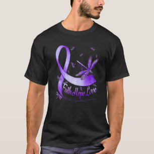 Faith Hope Love Retinitis Pigmentosa Awareness Dra T-Shirt