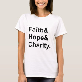 Faith Hope Wohltätigkeit | Christliche Märtyrerisc T-Shirt