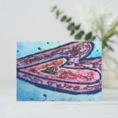 Faith Hört Custom Kleine Einladung oder Einladung (Stehend Vorderseite)