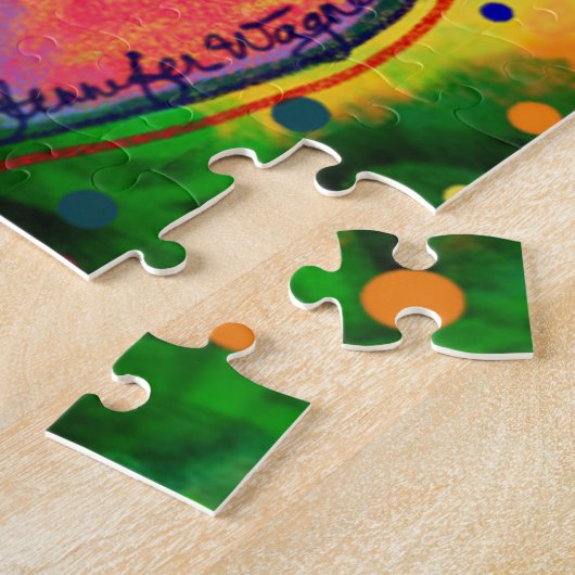 Faith Hübsch Floral Inspirivity Jigsaw Puzzle (Seite)