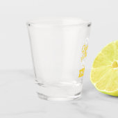 Faith in God – Our Greatest Strength Quote Schnapsglas (Links)