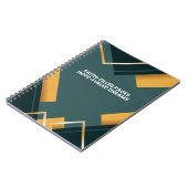 Faith Inspiration Quote Notizblock (Linke Seite)