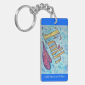 Faith Inspiration Word Art Schlüsselanhänger - Ben (Vorderseite links)