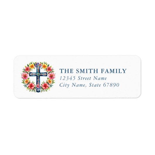 Faith & Inspirational Return Address Labels (Vorne)