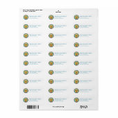 Faith & Inspirational Return Address Labels (Vorne)
