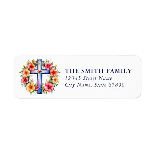 Faith & Inspirational Return Address Labels (Vorne)