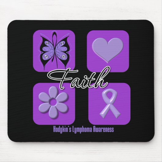 Faith Inspirations Hodgkin's Lymphoma Mousepad (Vorne)