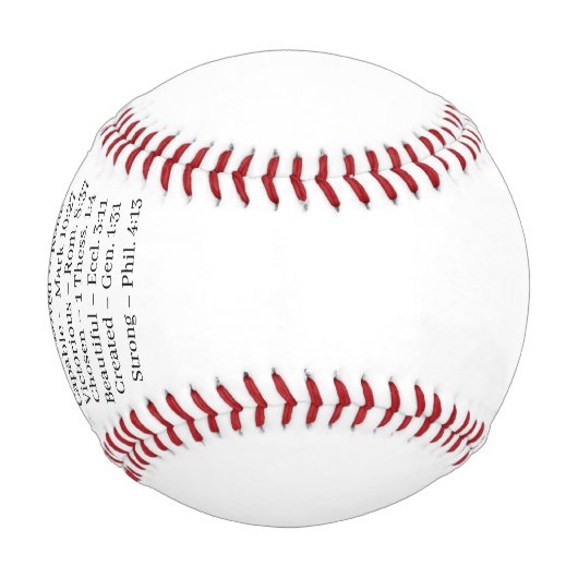 Faith Inspired Baseball (Vorderseite)