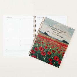Faith-Inspired Personalized Planner Planer