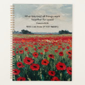 Faith-Inspired Personalized Planner Planer (Vorderseite)