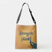 Faith-Inspired Sunburst Bonds Tote Bag 2025 Tragetaschen Mit Langen Trägern (Rückseite)