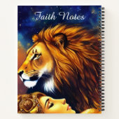 Faith Journal Lion of Judan & Woman Notizblock (Rückseite)