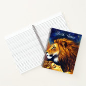 Faith Journal Lion of Judan & Woman Notizblock (Innenseite)