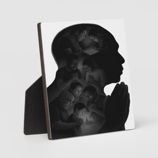 Faith Journey Tabletop Plaque Fotoplatte (Vorderseite)