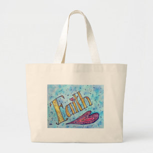 Faith Jumbo Stoffbeutel