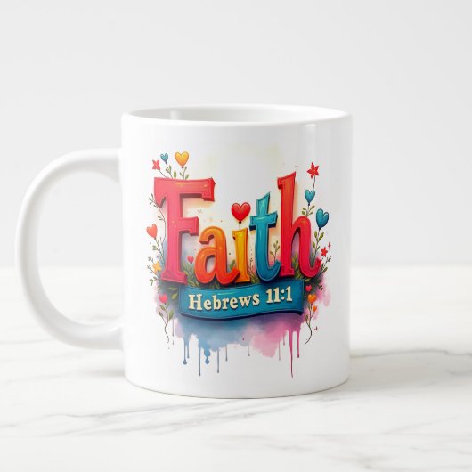 Faith Jumbo Tasse (Links)