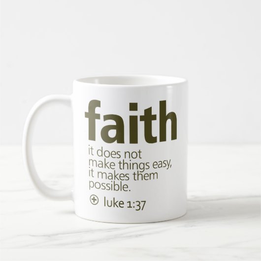 Faith Kaffeetasse (Links)