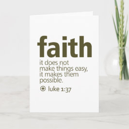 Faith Karte