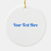 Faith Keramik Ornament (Hinten)