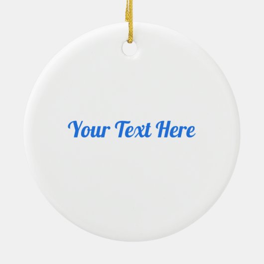 Faith Keramik Ornament (Hinten)