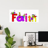 Faith Kids Poster (Heimbüro)