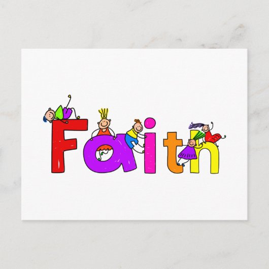 Faith Kids Postkarte (Vorderseite)