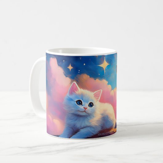 Faith Kitten Kaffeetasse (Vorderseite Links)