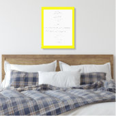 Faith Leinwanddruck (Insitu (Schlafzimmer))