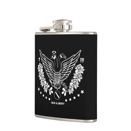 Faith & Liberty Flash Flachmann (Links)