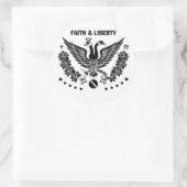 Faith & Liberty Stickers (Tasche)