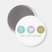 Faith Liebe Audiology Magnet (Vorderseite/Rückseite)
