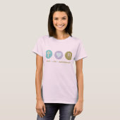 Faith Liebe Biochemie T-Shirt (Vorne ganz)