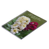 Faith Liebe Faith Bible Verse Gebet-Notebook Notizblock (Linke Seite)