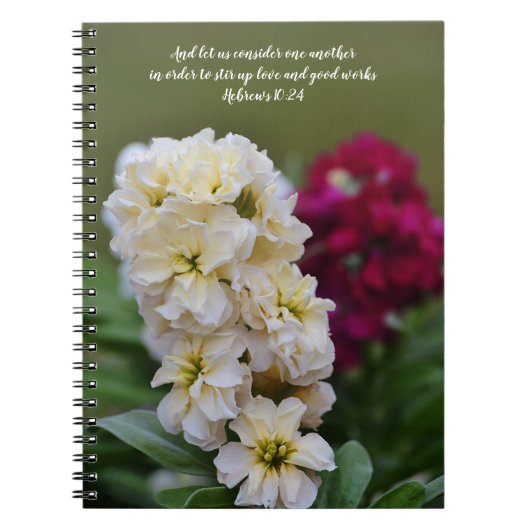 Faith Liebe Faith Bible Verse Gebet-Notebook Notizblock (Vorderseite)