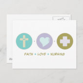 Faith Liebe Nursing Postkarte (Vorne/Hinten)