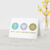 Faith Liebe Radiation Therapy Karte (Gelbe Blume)