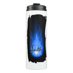 Faith like Fire Travel Tumbler Thermosbecher