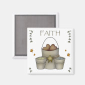 Faith Magnet (Vorderseite/Rückseite)