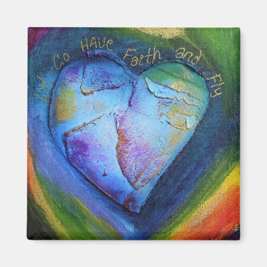 Faith Magnet blau (Vorne)