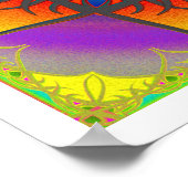 Faith MandalaGram Poster (Ecke)