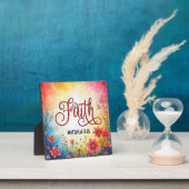 Faith Matthew 17:20 Inspirational Tabletop Plaque Fotoplatte (InSitu)