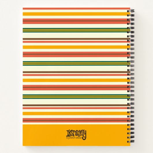 Faith Miracles Zitat Blumenbumblebeeren Irland Notizblock (Rückseite)