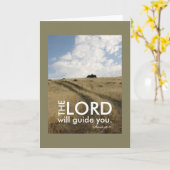 Faith Motivierend Guidance Travel Karte (Gelbe Blume)